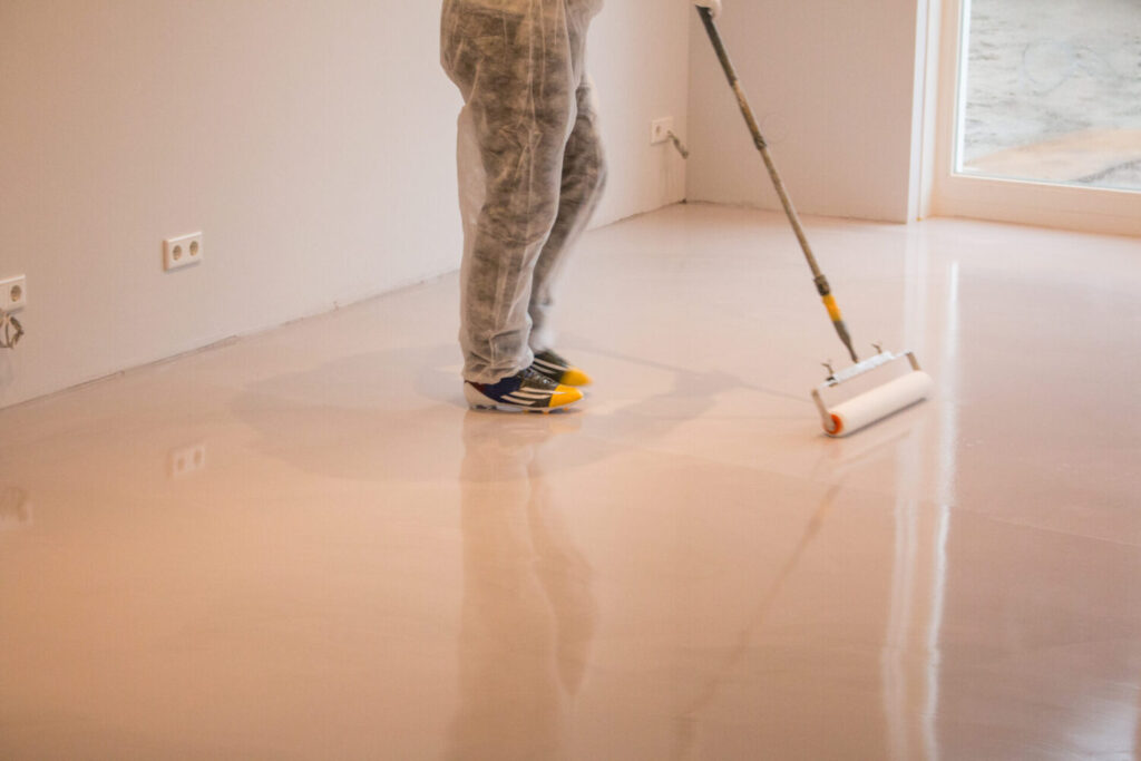 EPI PU gietvloer leggen