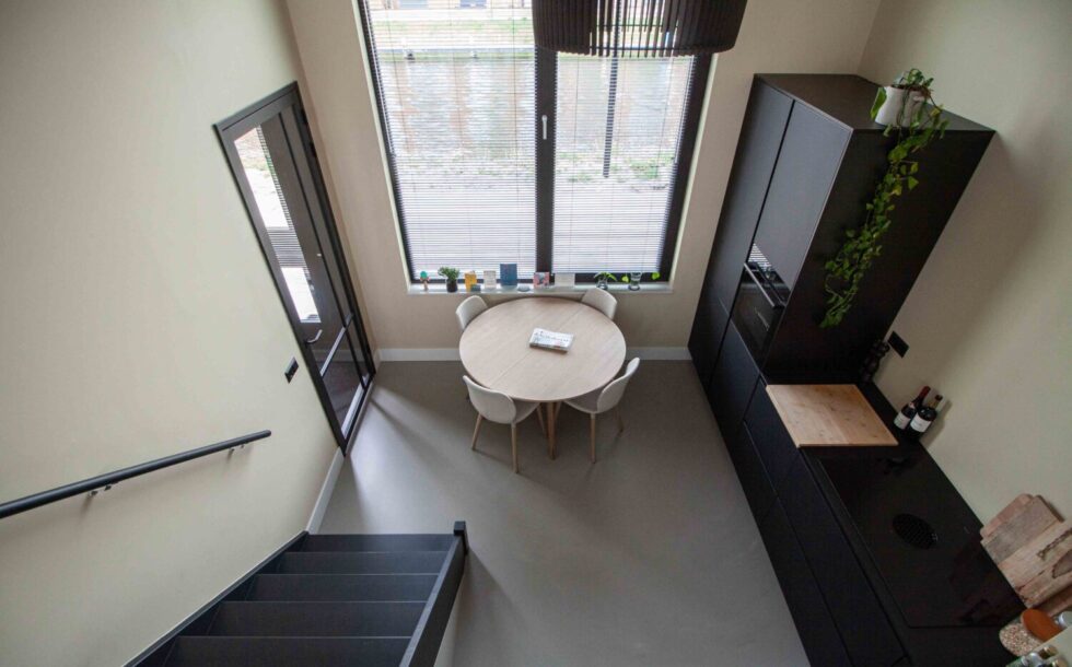 Geluidsreducerende gietvloer